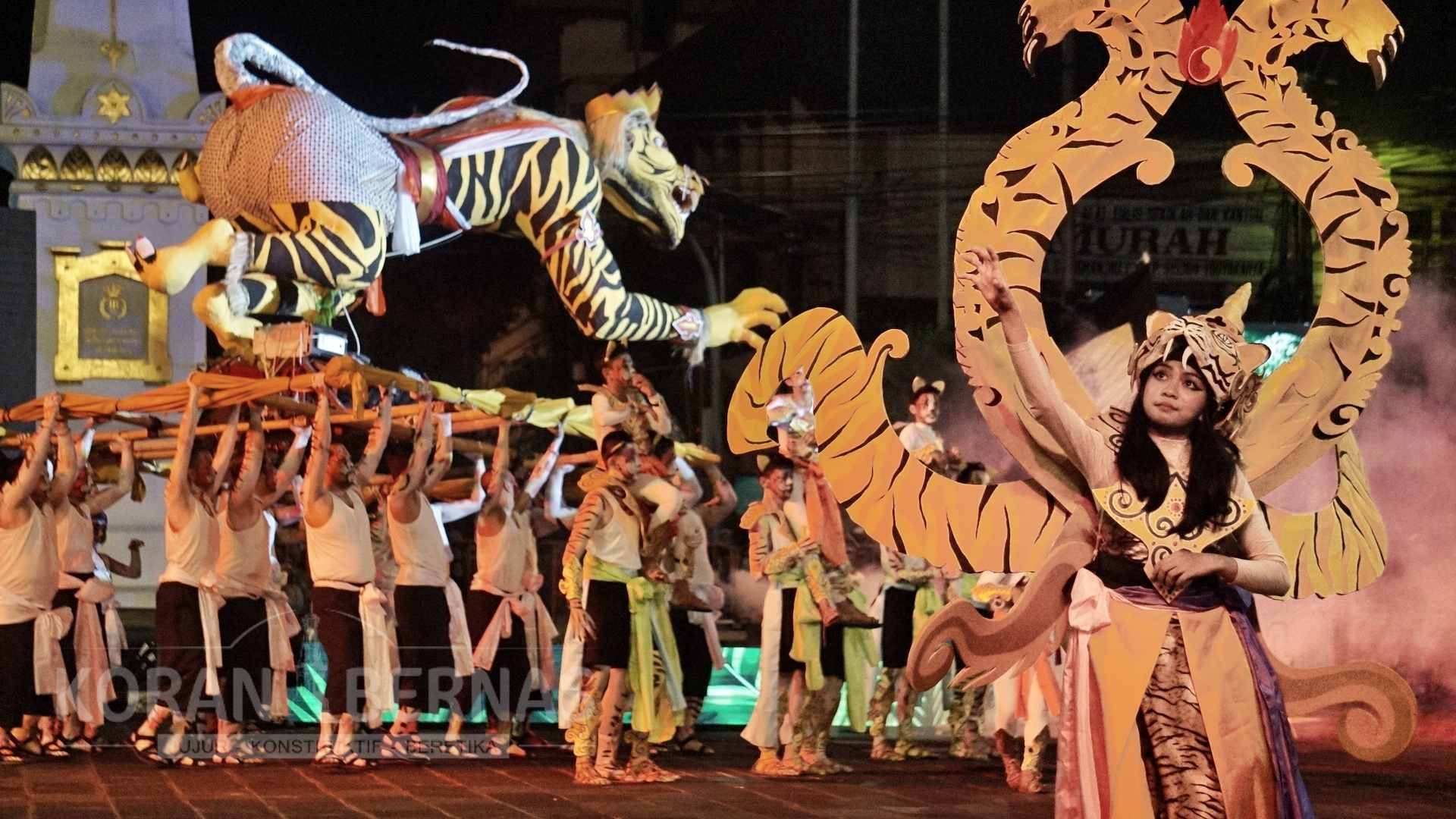 Wayang Jogja Night Carnival Kenalkan 14 Wayang Milik Keraton 