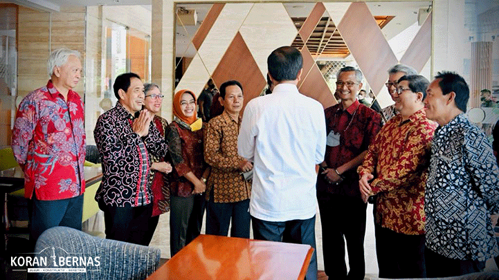 Jokowi Bertemu Teman Lama semasa Mahasiswa