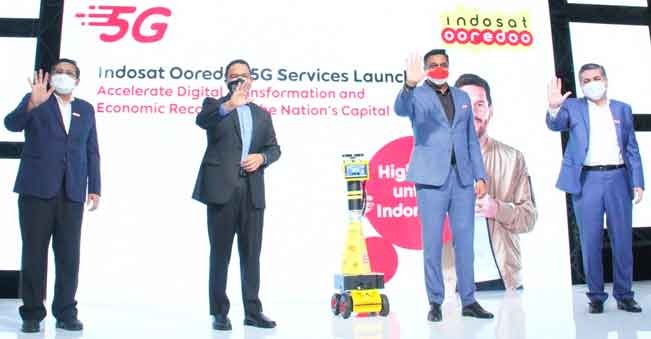 Indosat Ooredoo Meluncurkan Layanan 5G untuk Mendukung Industri 4.0