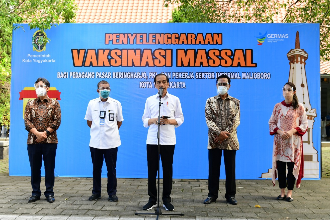 Jokowi Inginkan Ekonomi DIY Bangkit Pasca Vaksinasi