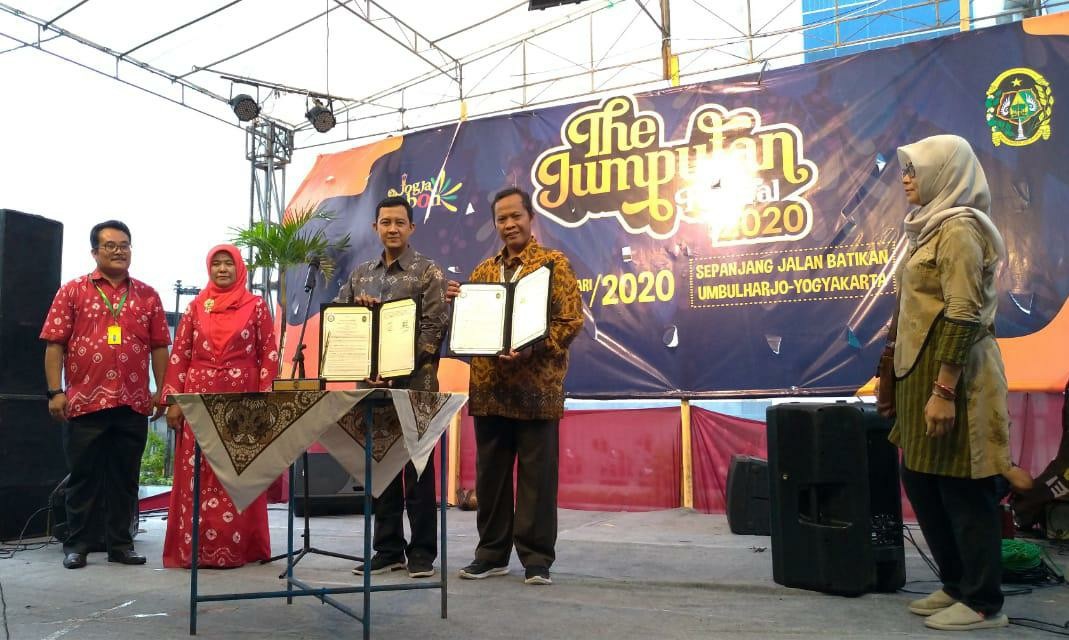 Polbangtan YoMa Jalin Kerjasama di The Jumputan Festival 2020