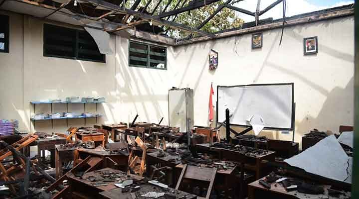 Perbaiki Gedung Sekolah yang Terbakar, Pemkab Sleman Siapkan Anggaran Rp 1,76 Miliar