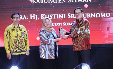 Sleman Raih Penghargaan Anugerah Kualitas Pengisian Jabatan Pimpinan Tinggi