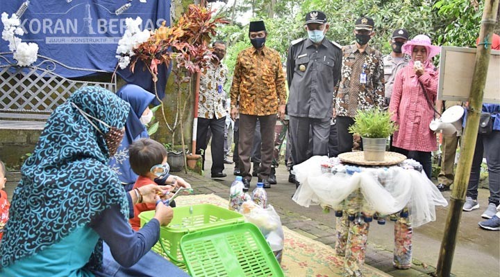 Bupati Mengukuhkan Kampung Tangguh Nusantara