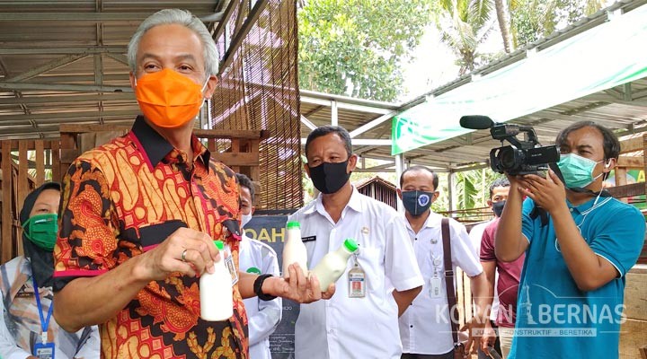 Ganjar Pranowo Mengapresiasi Anak Muda yang Geluti Usaha Meski Pandemi