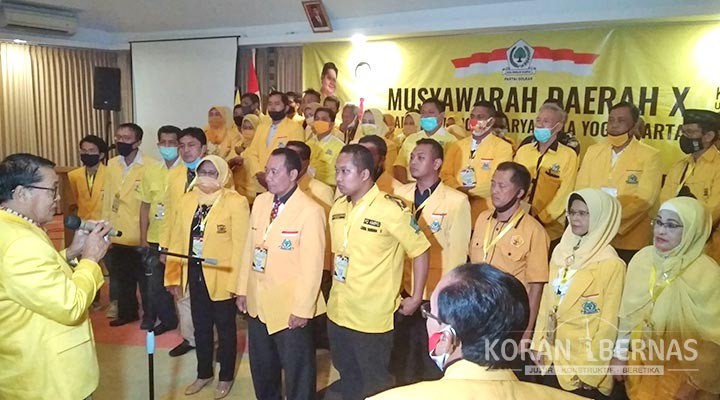 Agus Mulyono Ketua Golkar Kota Yogyakarta 2020-2025