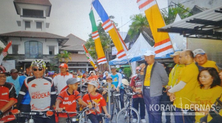 Walikota Yogyakarta Lepas Peserta Gowes Berlian