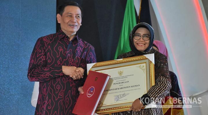 Kabupaten Sleman Raih Penghargaan Peduli HAM 2019