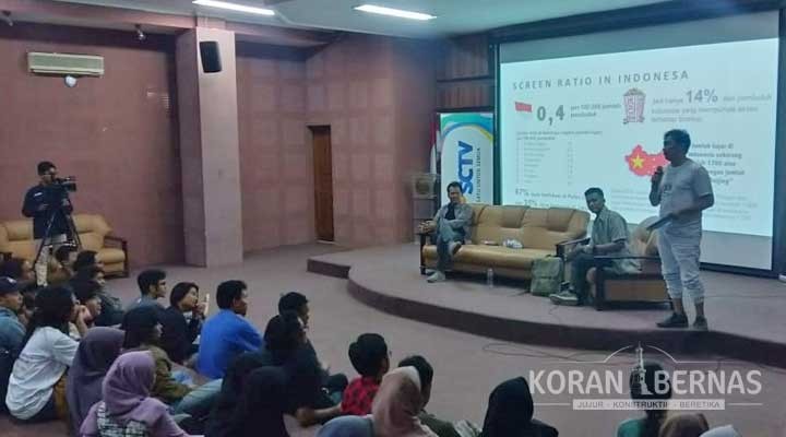 Hanung Bramantyo Berbagi Pengalaman di Kampus ISI Yogyakarta