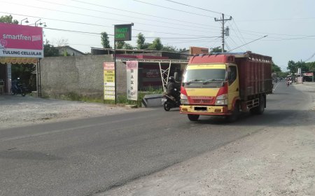 Dilarang Dishub, Masih Ada Angkutan Galian Golongan C Beroperasi