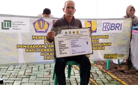 Gugatan PMH Ditolak, Pemerintah Bayarkan UGR 138 Bidang Terdampak Bendungan Bener