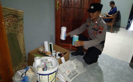 Pemilik Satu Kilogram Bubuk Petasan Diamankan Polisi