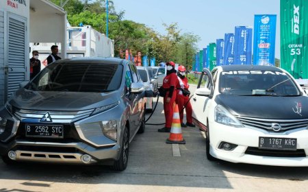 Puncak Konsumsi BBM Gasoline Naik Hingga 52%, Kontribusi Terbesar dari SPBU di Jalur Tol