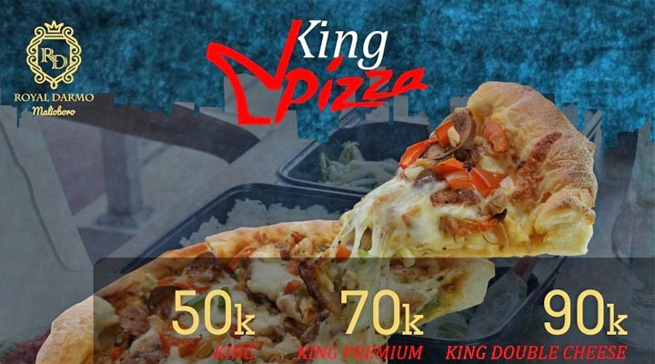Ada King Pizza Series dari Dapur Ndoro Darmo