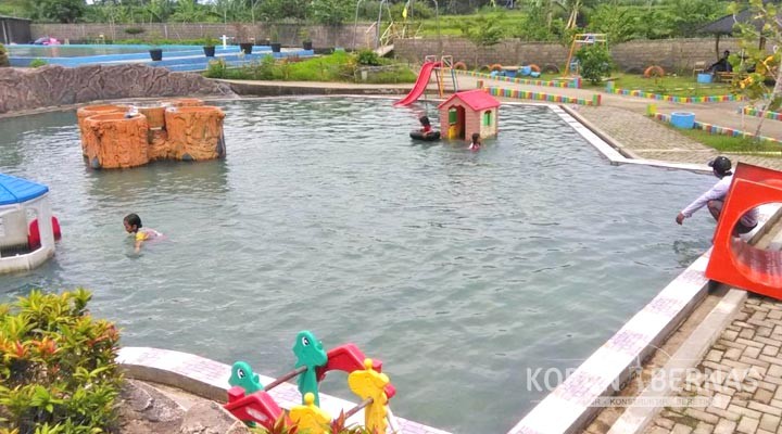 Diresmikan Desember 2019, Waterpark Wonoboyo Mulai Ramai Pengunjung 