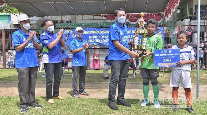 SSB Gelora Muda Juara Liga Dispora Kabupaten Sleman