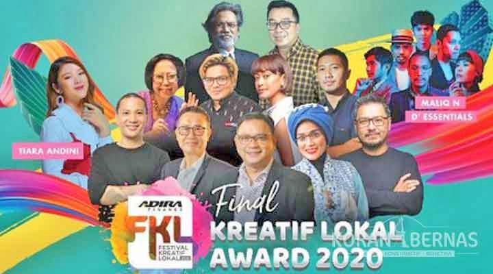 30 UKM Bersaing Meraih Kreatif Lokal Award 2020