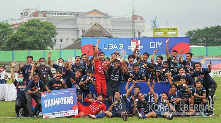 Mataram Utama Juara Liga 3 PSSI DIY