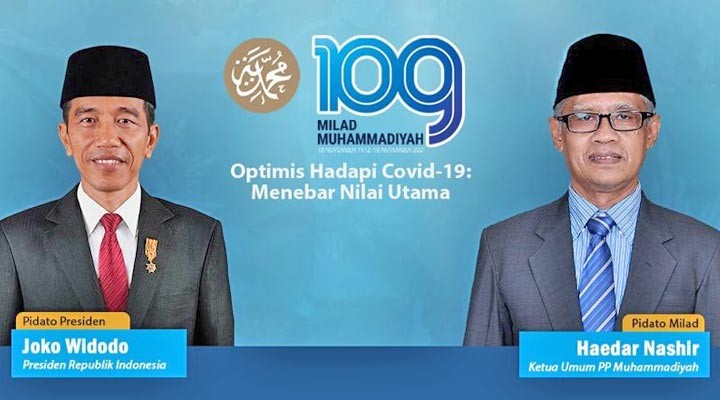 Milad ke 109 Muhammadiyah, Presiden Jokowi Bakal Hadir Secara Daring