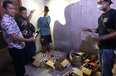 Polisi Sita 146 Botol Minuman Keras di Ambal