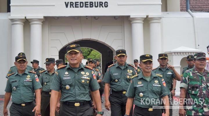 Sambut Hari Juang TNI-AD, Kodim 0734 Napak Tilas Perjuangan di Kota Yogyakarta