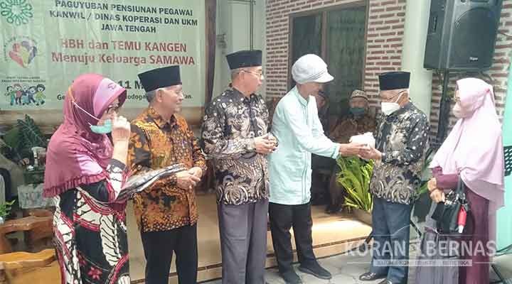 Dua Tahun Memendam Rindu, Pensiunan Depkop se-Jawa Tengah Berkumpul di Klaten