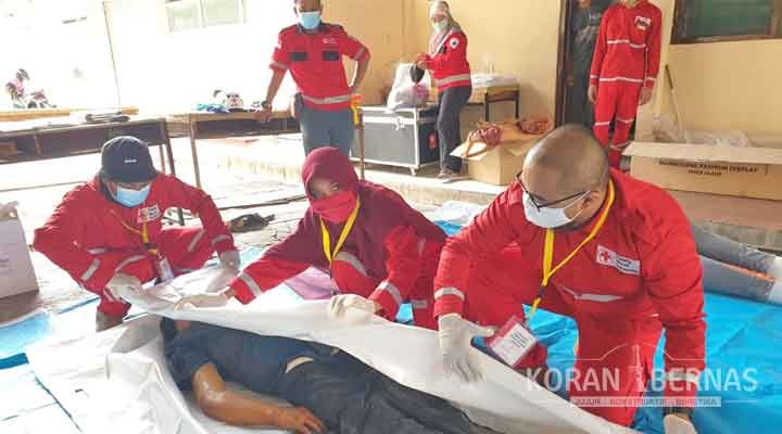 PMI Gandeng ICRC Melatih Pemulasaraan Jenazah dengan Protokol Ketat