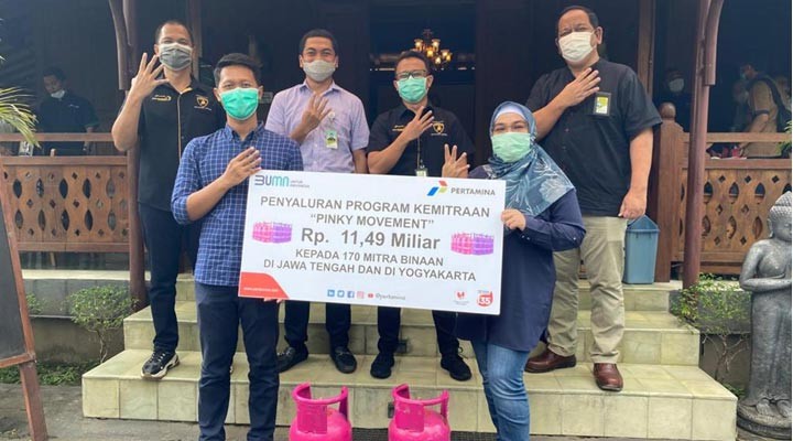 Pinky Movement Pertamina, Salurkan Rp 11,49 M untuk 170 Mitra Binaan