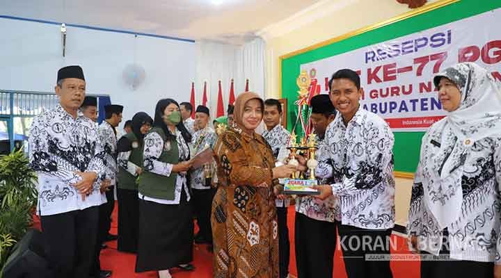 Organisasi PGRI Tetap Independen, Wakil Bupati Purworejo Beri Apresiasi