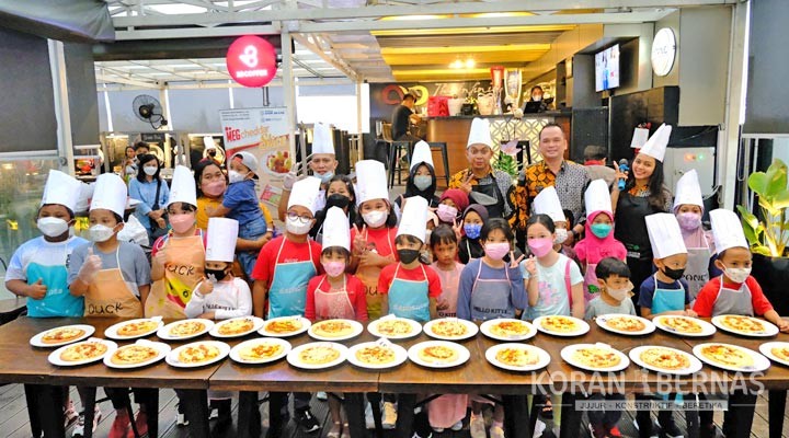 Kids Cooking Class di Platinum Adisucipto Hotel Berlangsung Meriah