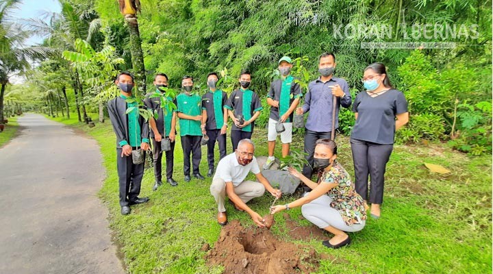The Westlake Resort Yogyakarta Tanam Pohon Langka Kegemaran Putri Keraton