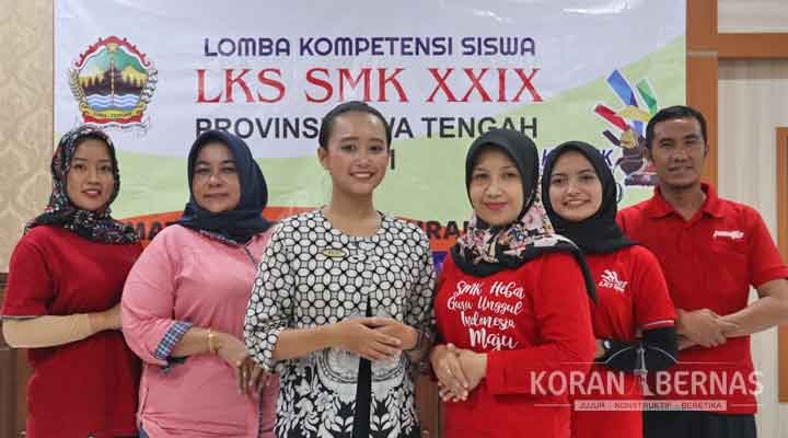 Pelajar SMKN 3 Purworejo Juara I LKS Jateng