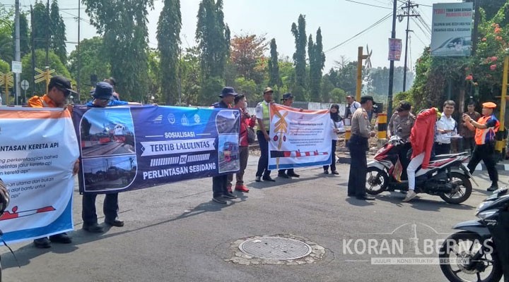 Daop 6 Yogyakarta Tutup 63 Perlintasan Tidak Resmi