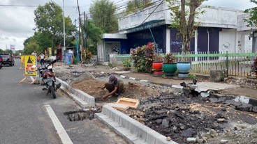 Penataan Infrastruktur Kota Kebumen Perbaikan Drainase