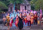 Peringati Hari Tari Dunia, Ratusan Penari Pentas di Candi Tirto Raharjo