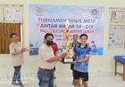 Siwo PWI Sleman Sukses Gelar Turnamen Tenis Meja Antar-Pekerja Media