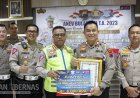 Pos Terpadu Operasi Ketupat Candi Polres Kebumen Meraih Juara Dua