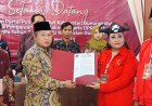 Serahkan Bacaleg, Parpol Datangi KPU Gunungkidul
