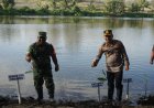 Personel TNI dan Polri Tanam Mangrove di Pantai Mirit