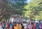 Kenalkan Obyek Wisata, Keluarga Besar Yayasan Ar Raihan Syawalan di Pantai Cemara Sewu