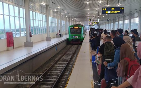 Semakin Diminati, 180 Ribu Tiket KA Bandara Terjual