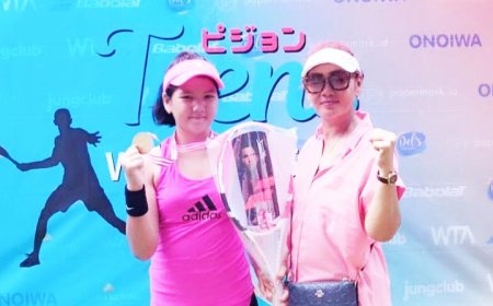 Princy Borong Dua Gelar Juara Dalam Kompetisi Tenis Kategori Remaja
