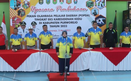 Purworejo jadi Tuan Rumah POPDA Kedu