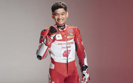 Fadillah Arbi Siap Taklukkan JuniorGP 2023 Bersama Astra Honda Racing Team
