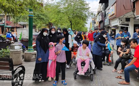 Pelajar SMA Masa Depan Ajak Penyandang Disabilitas Cerebral Palsy ke Malioboro