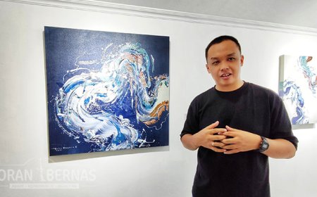 John Raymond Pamerkan 25 Karyanya di LAV Gallery, Menikmati Jeda, Keheningan dan Sendiri