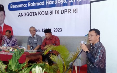 Cuma Rp 16  Ribu, Anggota DPR RI Rahmad Handoyo Ajak Warga Daftar BPJS Ketenagakerjaan
