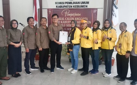Lima Parpol Mengajukan Bacaleg dengan Jumlah Maksimal