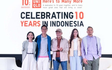 UNIQLO Rayakan Perjalanan 10 Tahun di Indonesia, Siapkan Sejumlah Toko Berkonsep Baru