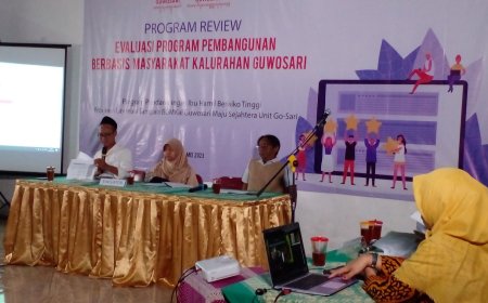 Warga Guwosari Pajangan Bantul Bisa Mengevaluasi Bahkan Menghentikan Program